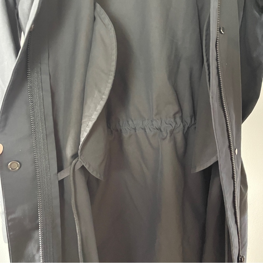 Everlane Black Outerwear Parka XS - Picture 6 of 7